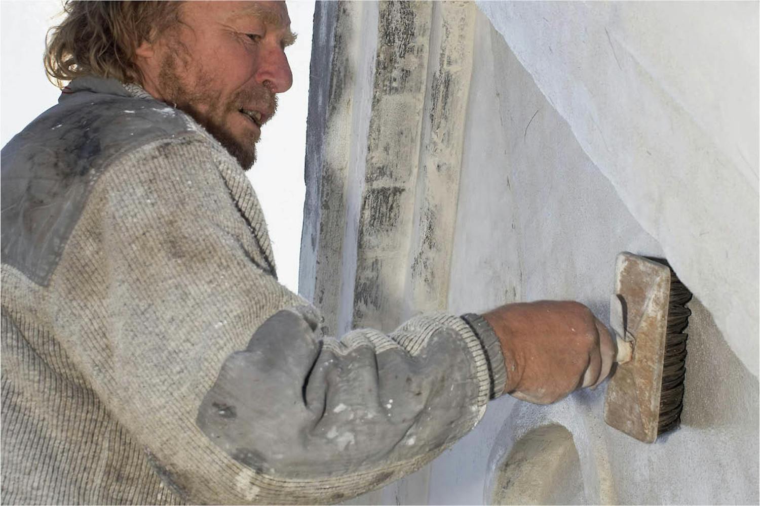 Kalking Kalking av mur